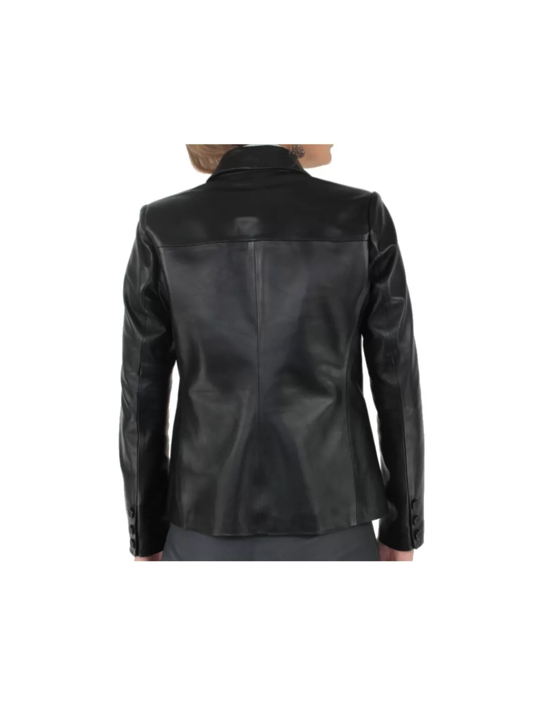 Clearance Veste Giorgio en cuir ref_37571 Femme Veste - Blazer Cuir Femme