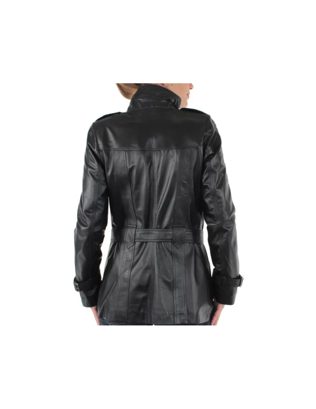 Store Veste sélection en cuir ref_33588 Femme Veste - Blazer Cuir Femme